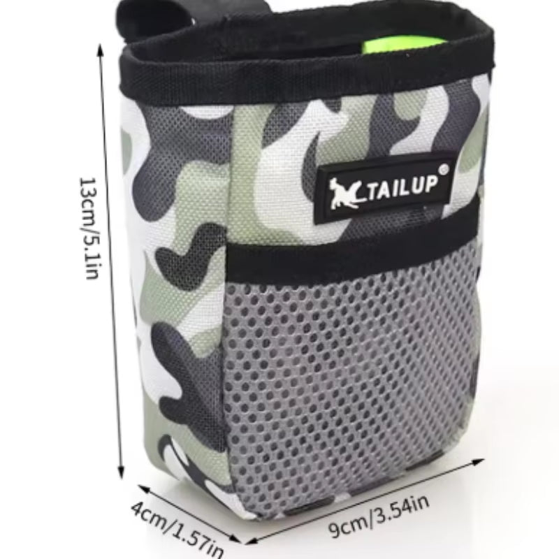 Durable Outdoor Portable Dog Snack Training Bag Large Capacity Wear-Resistant Waist Bag for Puppy Pet Supplies