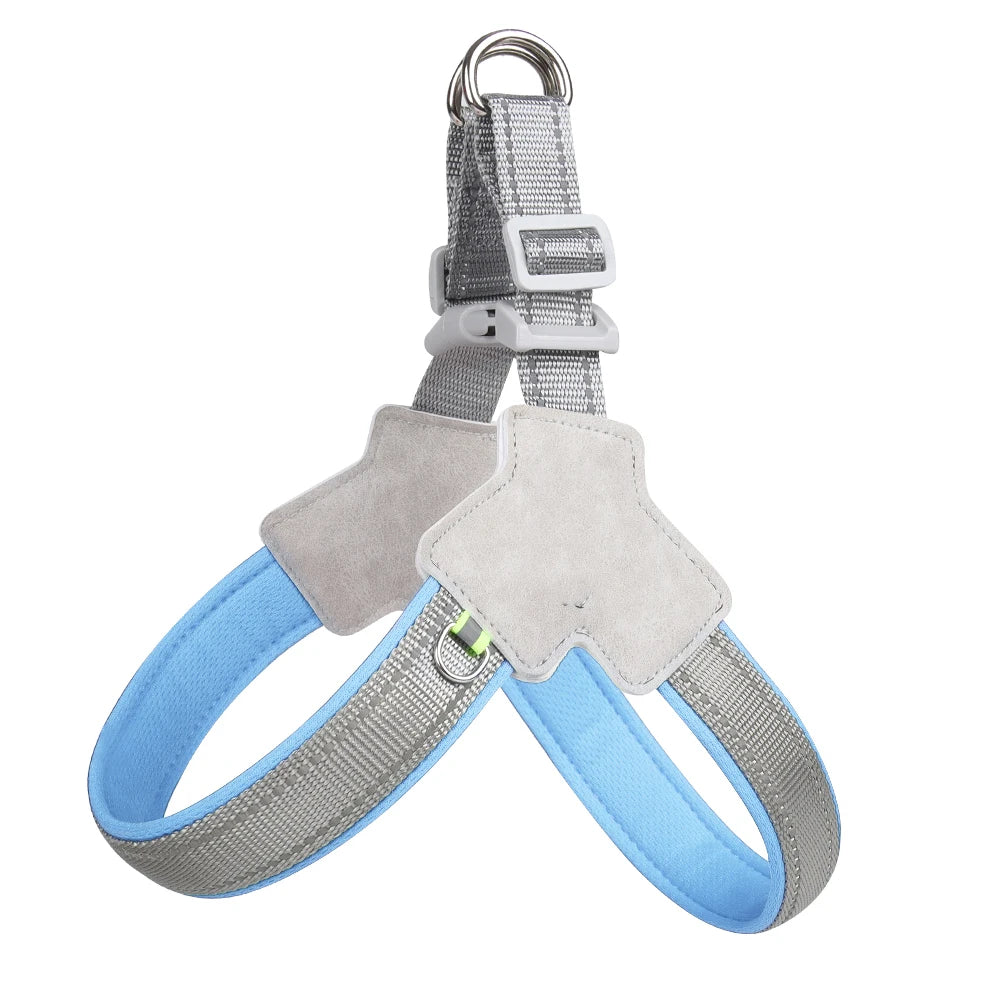 Reflective Pet Dog Harness for Small Medium Dogs Cat No Pull Vest Harnesses Puppy Chest Strap Pug Chihuahua Bulldog Supplies