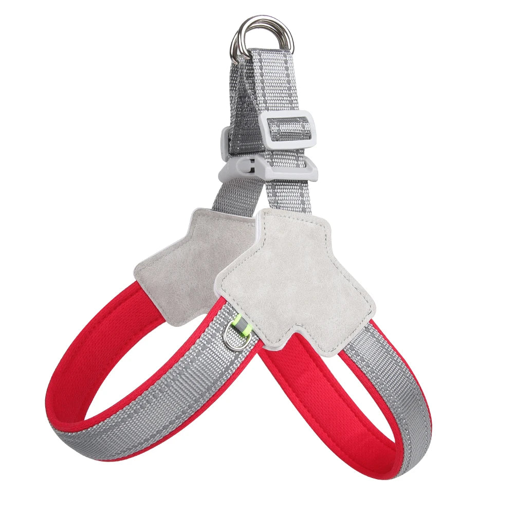 Reflective Pet Dog Harness for Small Medium Dogs Cat No Pull Vest Harnesses Puppy Chest Strap Pug Chihuahua Bulldog Supplies
